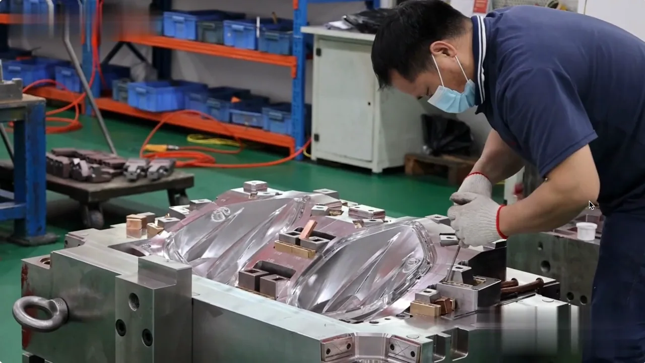 Injection mold fitting and assembly at Arktech